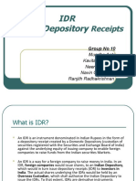 IDR Indian Depository: Receipts