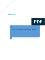 Chapitre III: Filtrage Numérique en Utilisant Matlab