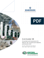 Commander SK: Convertidores de Frecuencia de CA: Fáciles de Usar, Compactos para Adaptarse, Potentes para Rendir