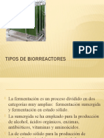 Tipos de Biorreactores