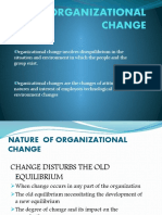 Organizational Change