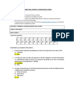 Examen Final Control Y Supervision de Obras: L - Garciagodos@doc - Uap.edu - Pe