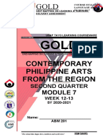 GOLD 7 Contemporary Philippine Art 2nd Quarter