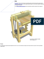 Thickness Sander Plans