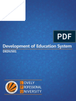 Dedu501 Development of Education System English