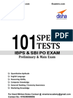 101 Speed Tests For IBPS SBI Bank PO Exam 4th Edition - Nodrm PDF