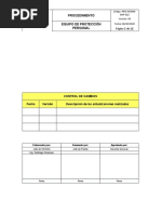 Pro-Ssoma-Snp-022 - Procedimiento Equipo de Proteccion Personal