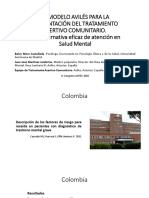 EL MODELO AVILÉS PARA LA IMPLANTACIÓN DEL TRATAMIENTO ASERTIVO COMUNITARIO - Una Alternativa Eficaz de Atención en Salud Mental