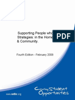 Supporting People Who Use AAC Strategies: in The Home, School & Community