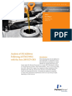 PKI - AN - 2016 - Analysis of Oil Additives Following ASTM D4951 With The Avio 200 ICPOES