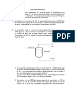 Taller de Balance de Masa