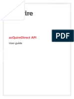 Acquiredirect Api: User Guide