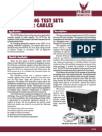 Heat Cycling Test Sets For Power Cables: Application Description