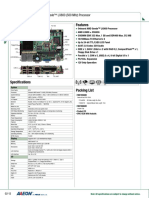 Features: Epic Board With Onboard Amd Geode™ Lx800 (500 MHZ) Processor