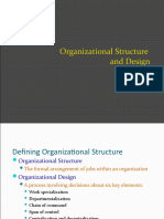 Organization Structure & Design