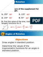 13.2 Angles of Rotation