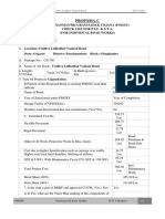 Profoma-C: Widening and Strengthening of Undva Liladhal Vankod Road 2019-2020