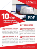 10 Tips para Una Columna de Opinión