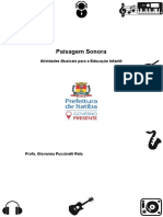 Formação de Professores - Paisagem Sonora