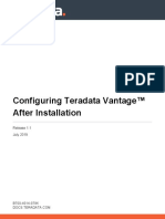 Configuring Teradata Vantage™ After Installation