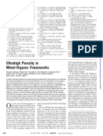 Ultrahigh Porosity in Metal-Organic Frameworks: 'Keeffe