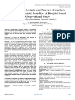 Knowledge, Attitude and Practice of Mothers Regarding Neonatal Jaundice: A Hospital Based Observational Study