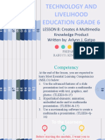 Grade 6 Module in Technology and Livelihood Education Week 8