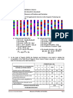 Statistics Exercise No.3