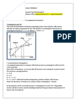 Chapter Three - Simple Keynesian Multiplier