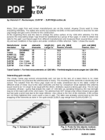 1290Mhz Beam Antenna Dj9yw