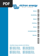 Manual SmartSolar Charge Controller MPPT 150 70 To 150 100 250 70 To 250 100 VE - Can en NL FR de ES SE IT