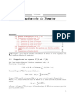 Chapitre 1 Transformée de Fourier