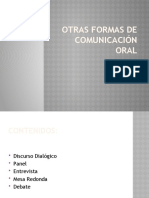 Comunicacion Oral y Otras Formas de Comunicación