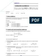 Expressoes Algebricas 7 Serie Matematica