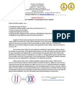 Module 6: MEIOSIS: Turning Diploid Cells To Haploid: General Biology 1