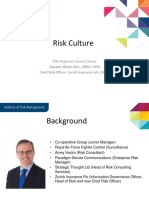 Risk Culture - IRM 2