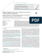 Brinkman Equation in Reactive Flow - Contribution of Each Term in Carbonate Acidification Simulations