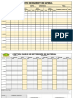 Formatos de Control de Material