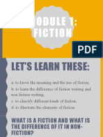 FICTION TOPIC CreWri 12thgrade