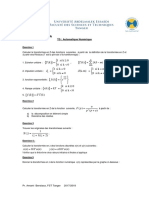 TD Automatique Numérique