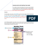 Food Label - Nutrilab