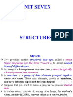 Unit 7 (C++) - Structures