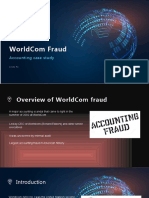 WorldCom Fraud PPT (Accounting Learning)