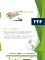 Regiones Geográficas de Honduras