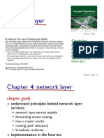 Network Layer: Computer Networking: A Top Down Approach