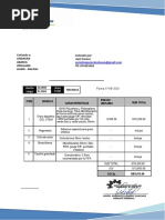 Cotizado A: Lindaura Abarca Orellano Huari - Ancash Cotizado Por: Axel Gomez TLF: 973451018