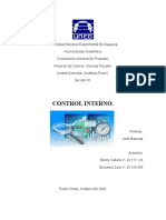 Auditoria Fiscal I - Trabajo Control Interno