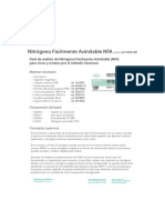 INST - Nitrogeno Asimilable - NFA - A5 - SP