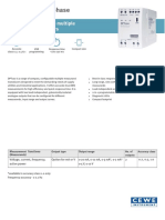 DPT100: Single Phase: Compact, Con Gurable Multiple Measurand Transducers