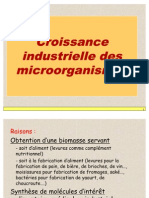 Croissance Industrielle Des Microorganismes